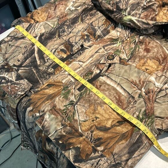 10X RealTree Camo Insulated Outdoors Jacket Coat Mens Sz XL *READ* Hood Pockets - Picture 12 of 13